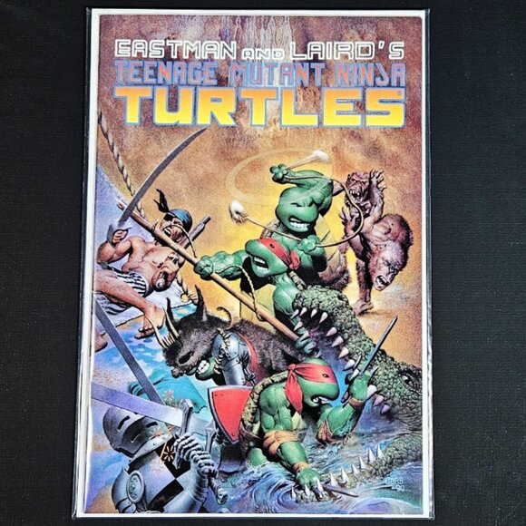 Teenage Mutant Ninja Turtles #33 Vol. 1 (1990) - Picture 1 of 7